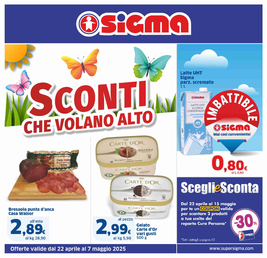 Volantino promozioni<br>dal 2 al 7 maggio 2025